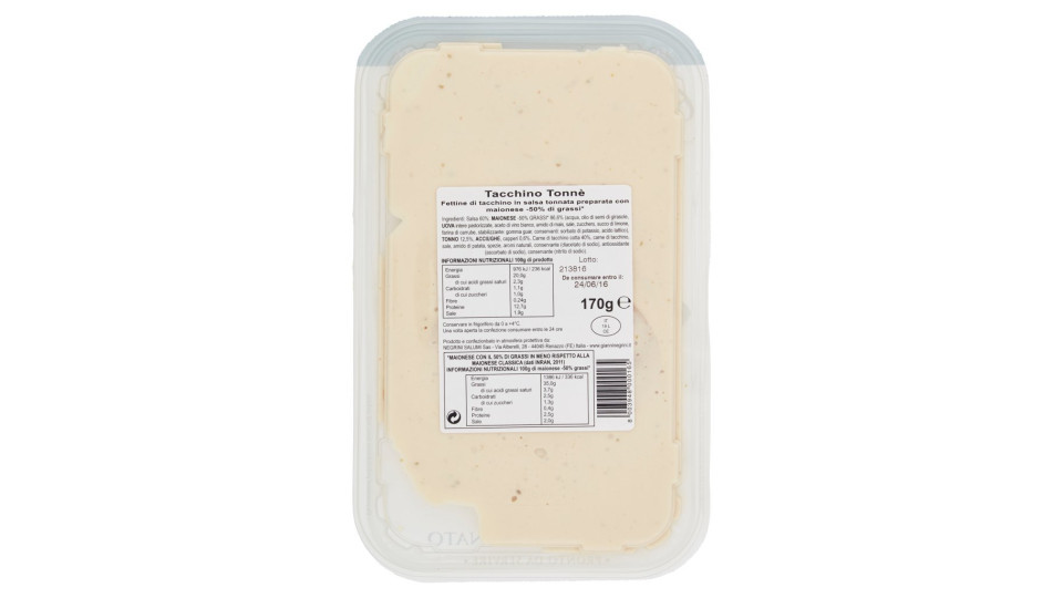 Gianni Negrini Tacchino Tonnato