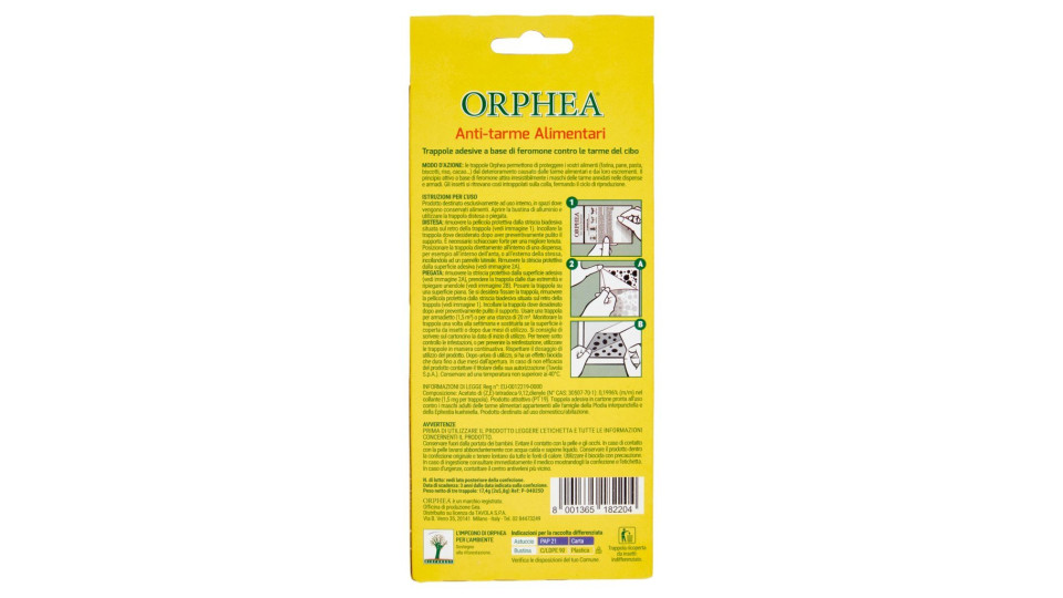 Orphea Anti-tarme Alimentari