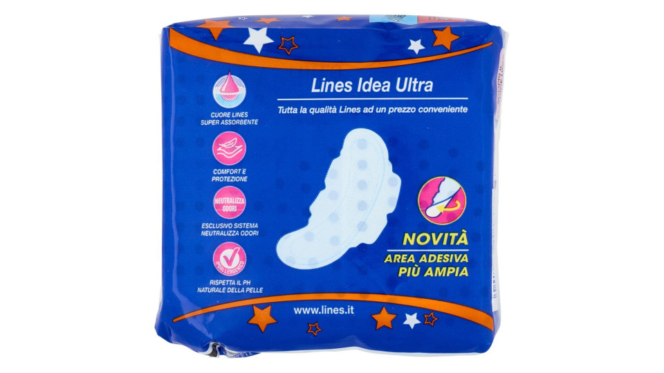 Lines Petalo Blu Ultra Notte con Ali