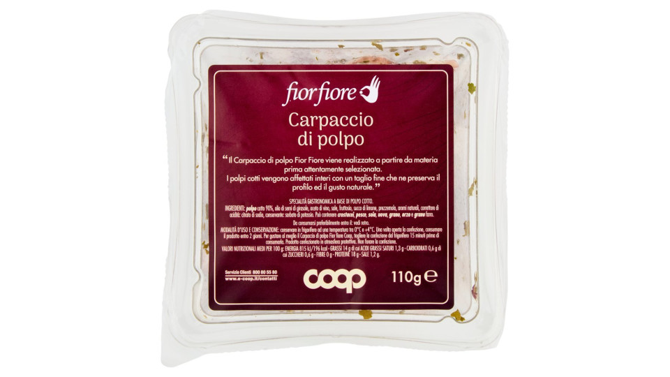 Carpaccio Di Polpo