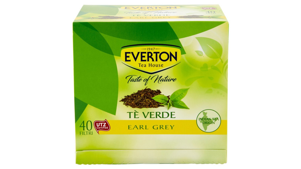 Everton Tè Verde Earl Grey