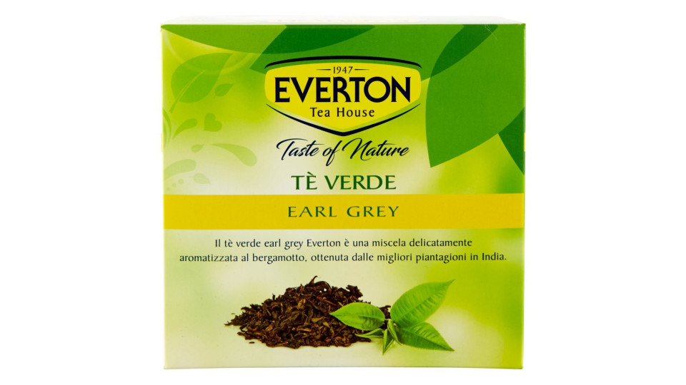 Everton Tè Verde Earl Grey