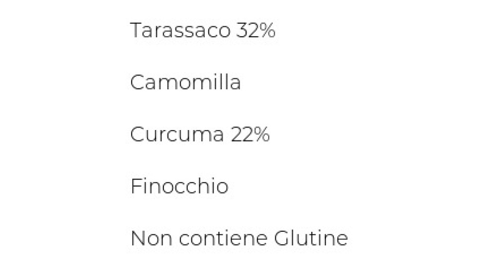 Pompadour Le Tisane Depurativa con Tarassaco e Curcuma 15+3 bustine