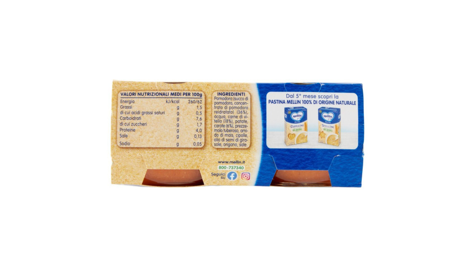 Mellin Primo Sugo Ragù di Vitello