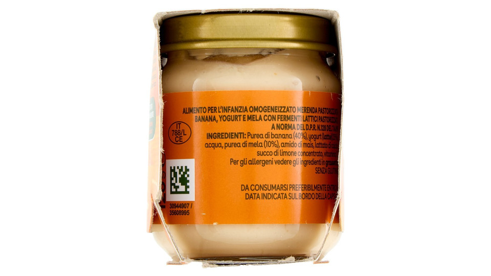 Plasmon Merenda Albicocca e Yogurt omogeneizzato con fermenti lattici pastorizzati