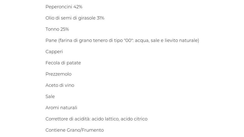 Peperoncini al Tonno