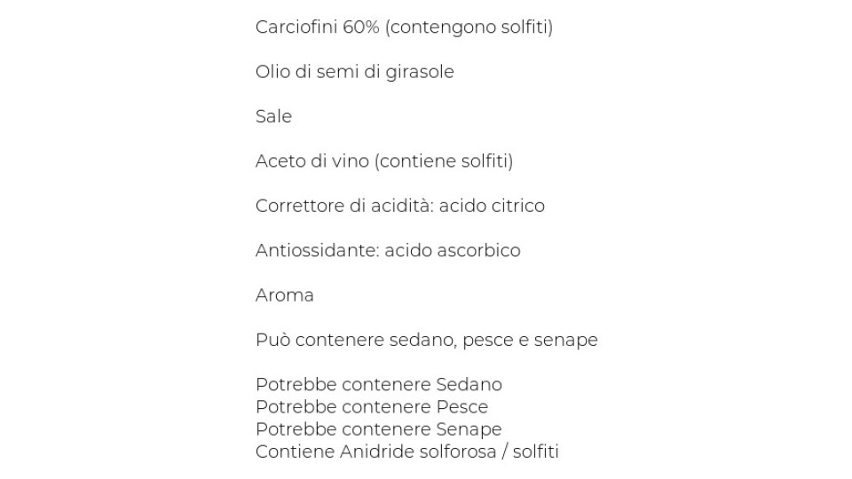 Polli Carciofini sottolio interi