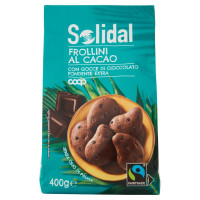 Frollini Al Cacao Con Gocce Di Cioccolato Fondente Extra