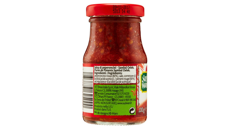 Suzi Wan Salsa di peperoncini