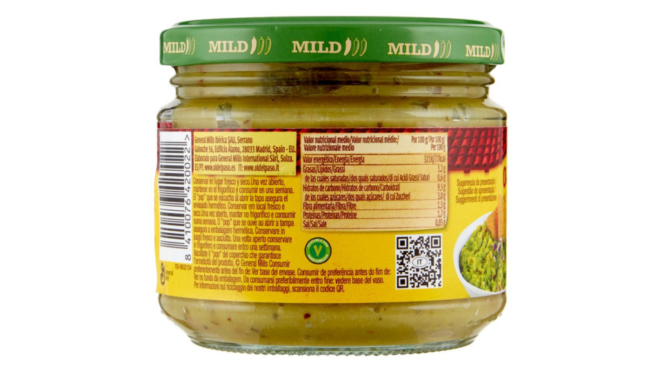Old El Paso Salsa de guacamole mild