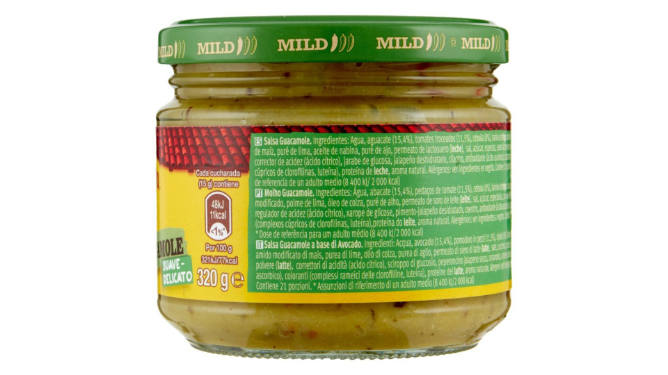 Old El Paso Salsa de guacamole mild