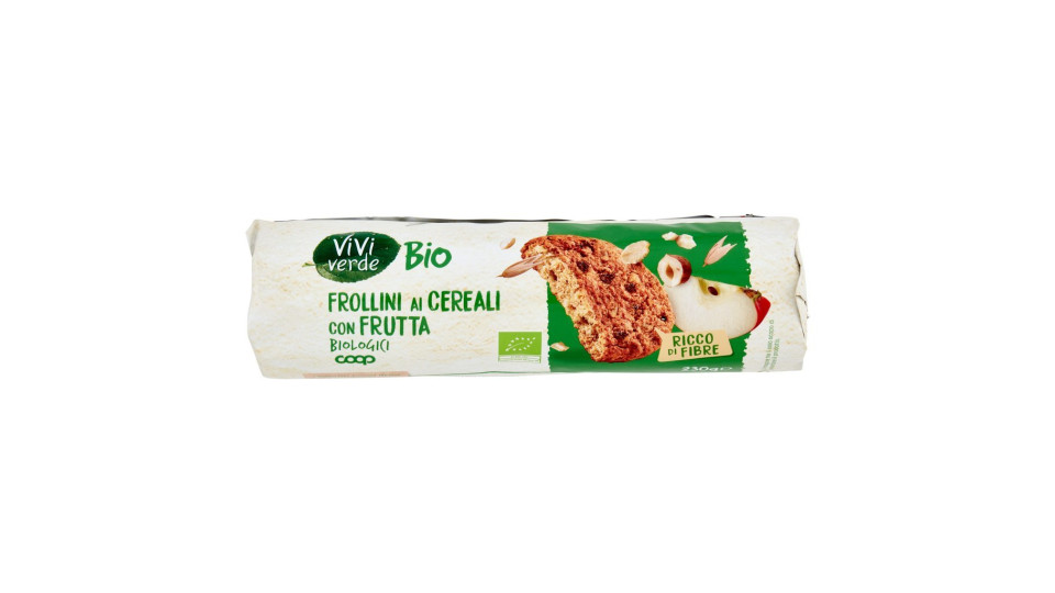 Frollini Ai Cereali Con Frutta Biologici