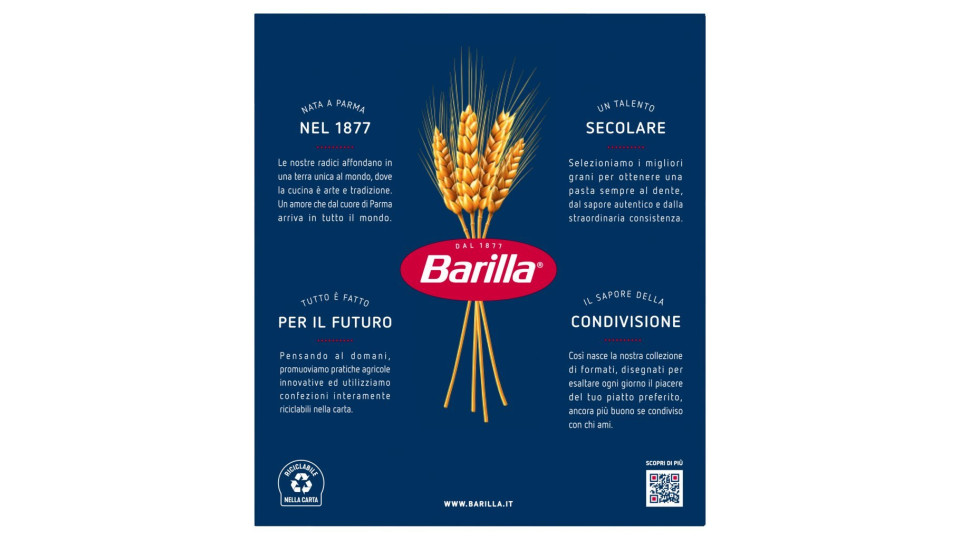 Barilla Mezze Penne Rigate n.70 Box