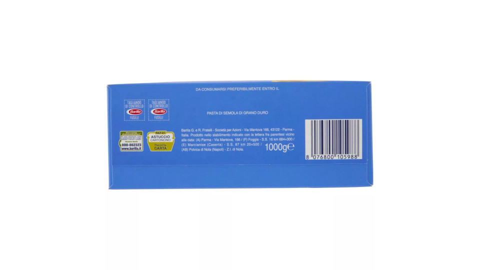 Barilla Fusilli n.98 Box