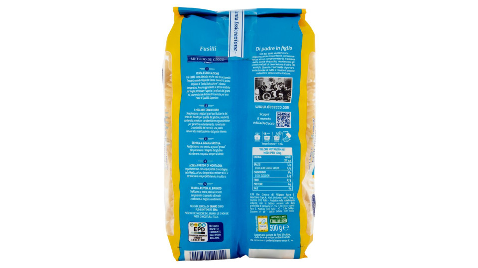 De Cecco Fusilli Giganti n° 234 Integrali