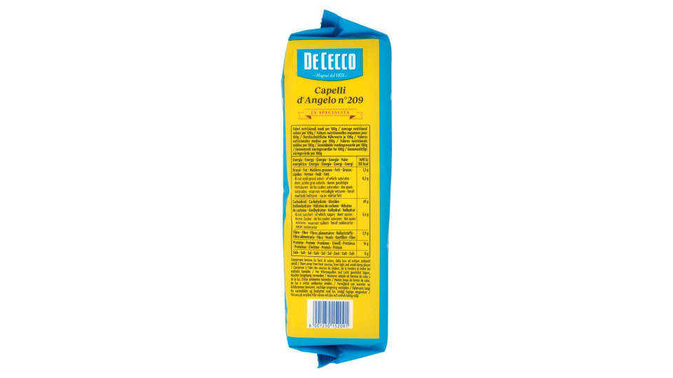 De Cecco Le Specialità Capelli d'angelo n° 209