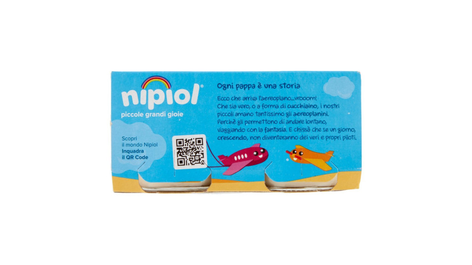 Nipiol Pollo Omogeneizzato con pollo e cereale