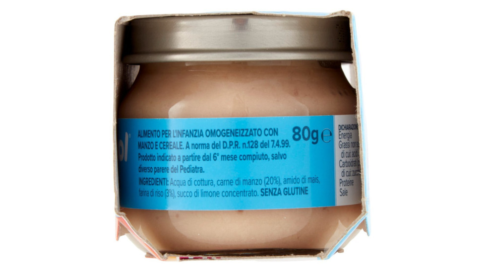 Nipiol Manzo Omogeneizzato