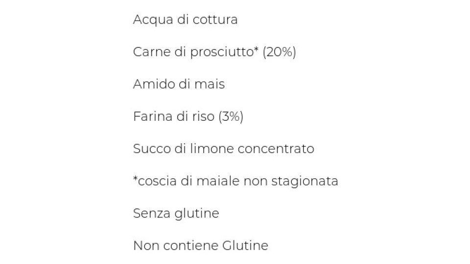 Nipiol Prosciutto* Omogeneizzato con prosciutto* e cereale