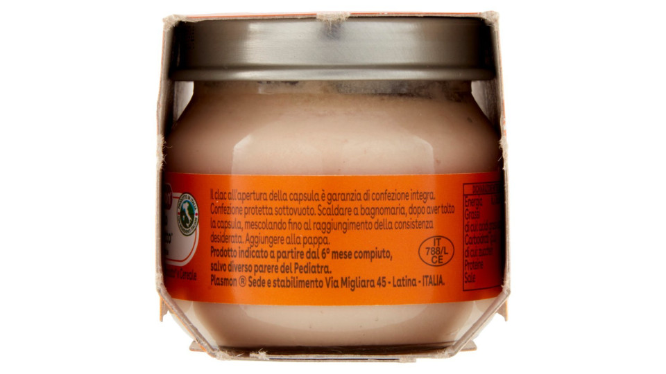 Plasmon Vitello e Prosciutto* Omogeneizzato con carne e cereale