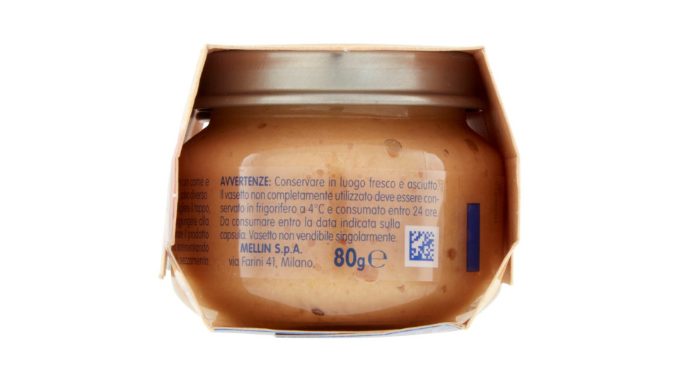 Mellin Manzo Prosciutto* e verdure Omogeneizzato con Carne e Verdure