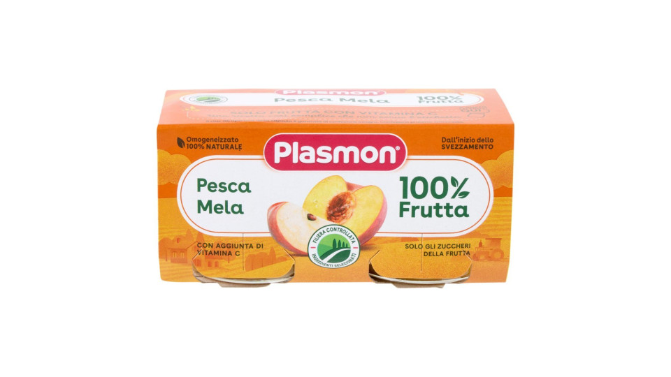 Plasmon Pesca con Mela Omogeneizzato