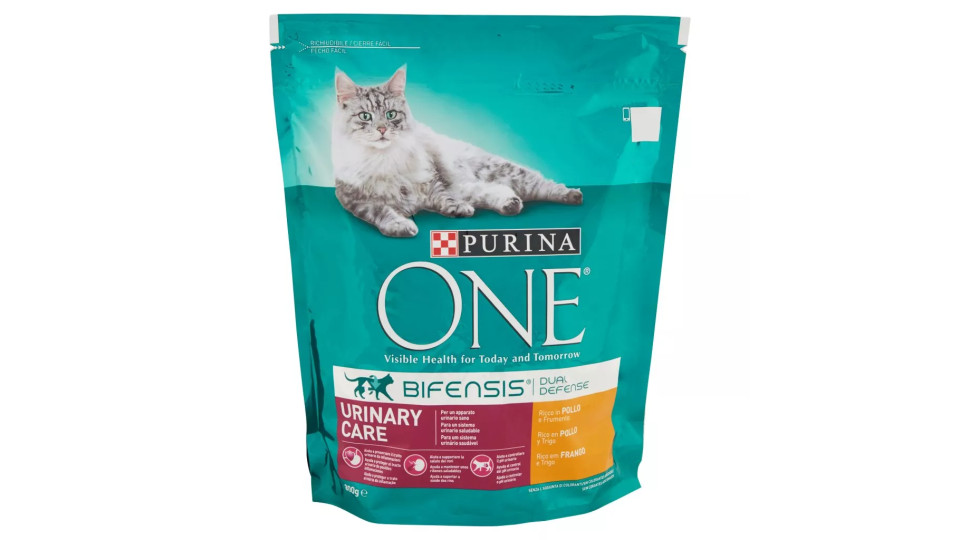 PURINA ONE BIFENSIS Gatto Crocchette URINARY CARE Ricco in Pollo e Frumento