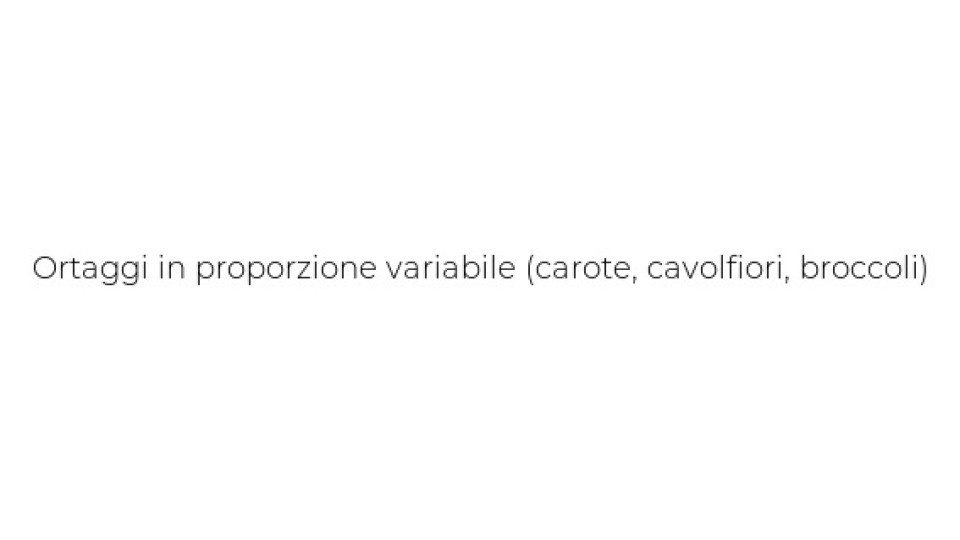 Tris di Verdure al Vapore