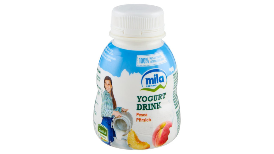 Mila yogurt da bere pesca