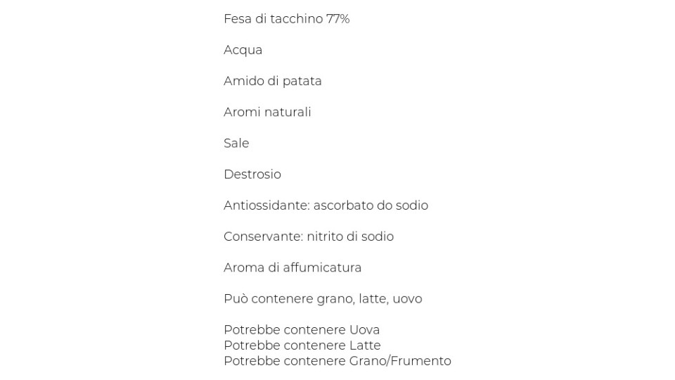 Amadori Arrosto di Coscia di Tacchino