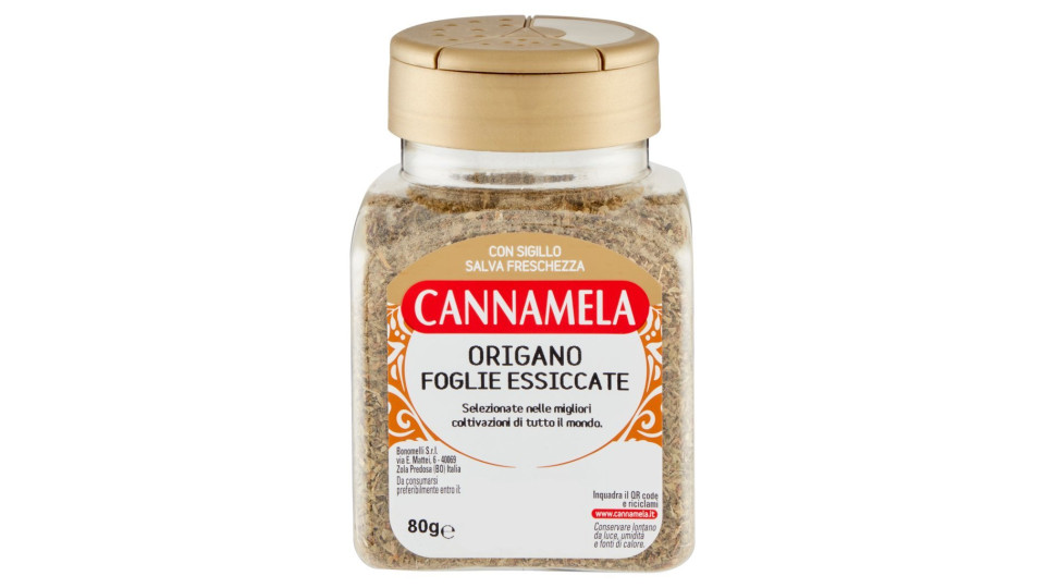 Cannamela Origano foglie
