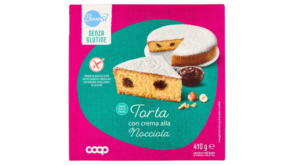 Senza Glutine Torta Con Crema Alla Nocciola
