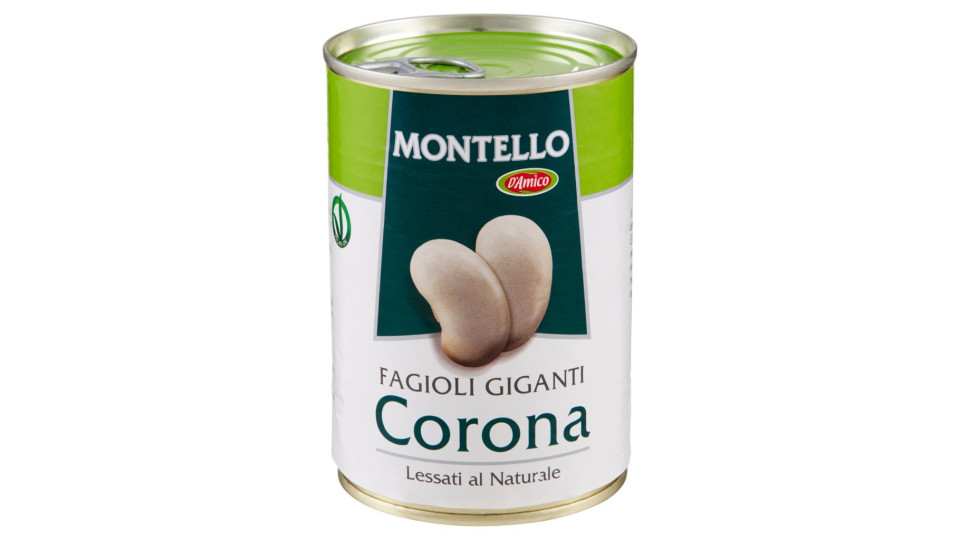 Montello Fagioli Giganti Corona Lessati al Naturale
