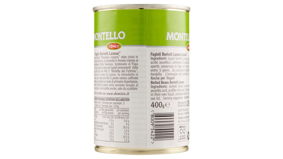Montello Fagioli Borlotti Lamon