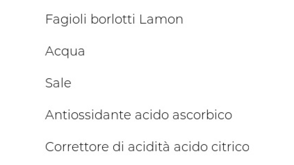 Montello Fagioli Borlotti Lamon