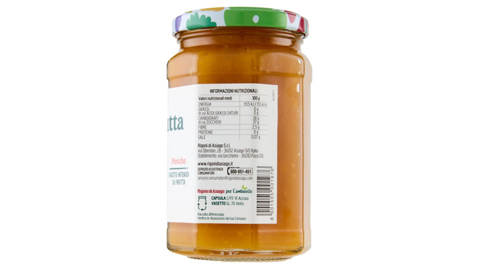 Rigoni di Asiago Fiordifrutta Pesche