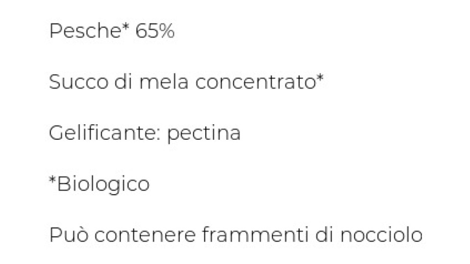 Rigoni di Asiago Fiordifrutta Pesche