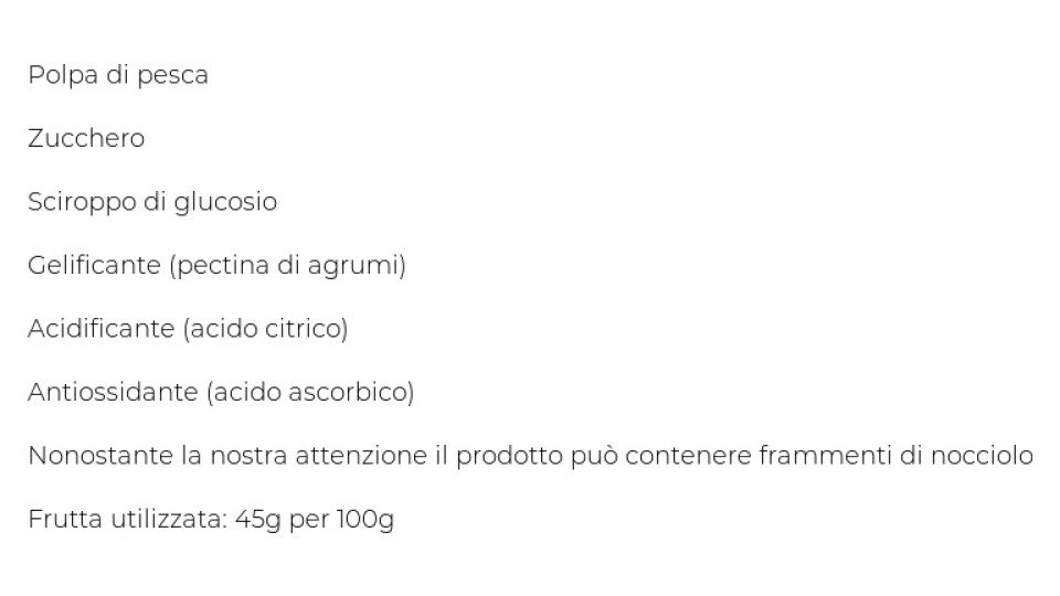 Hero Confettura Extra di Pesche