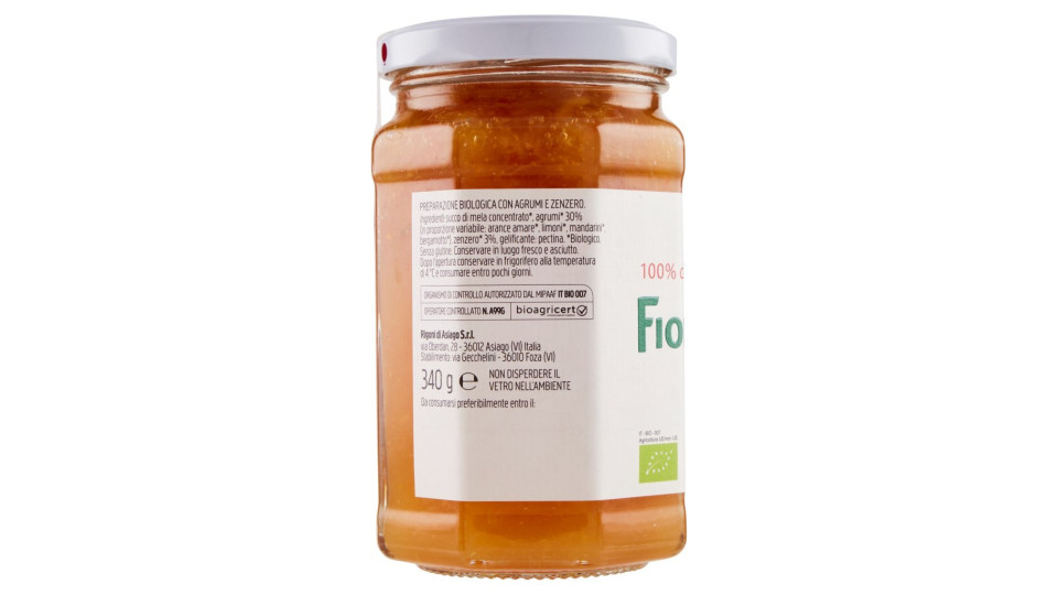 Rigoni di Asiago Fiordifrutta Agrumi e Zenzero