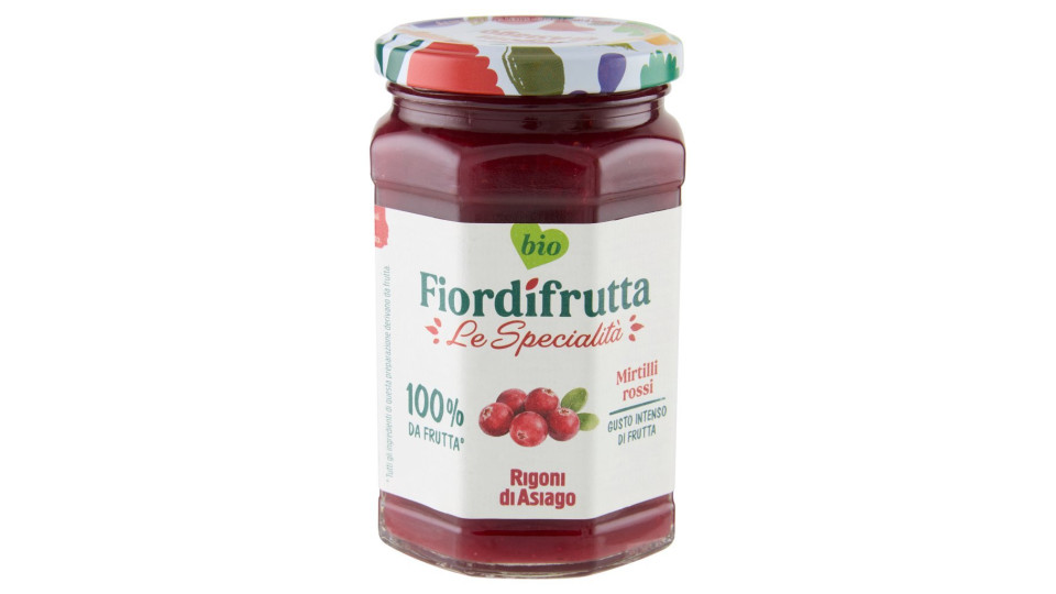 Rigoni di Asiago Fiordifrutta Mirtilli Rossi di Bosco
