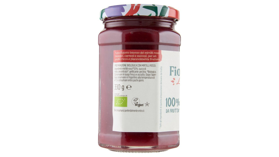 Rigoni di Asiago Fiordifrutta Mirtilli Rossi di Bosco