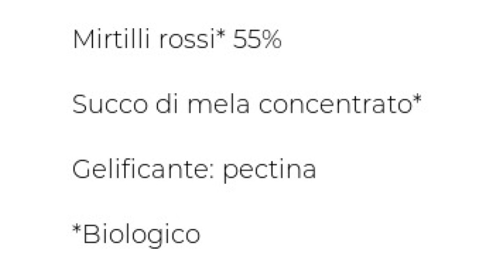 Rigoni di Asiago Fiordifrutta Mirtilli Rossi di Bosco