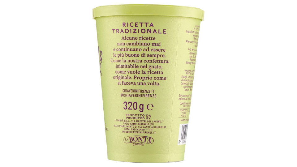 F.lli Chiaverini & C. Confettura extra di fichi con mandole