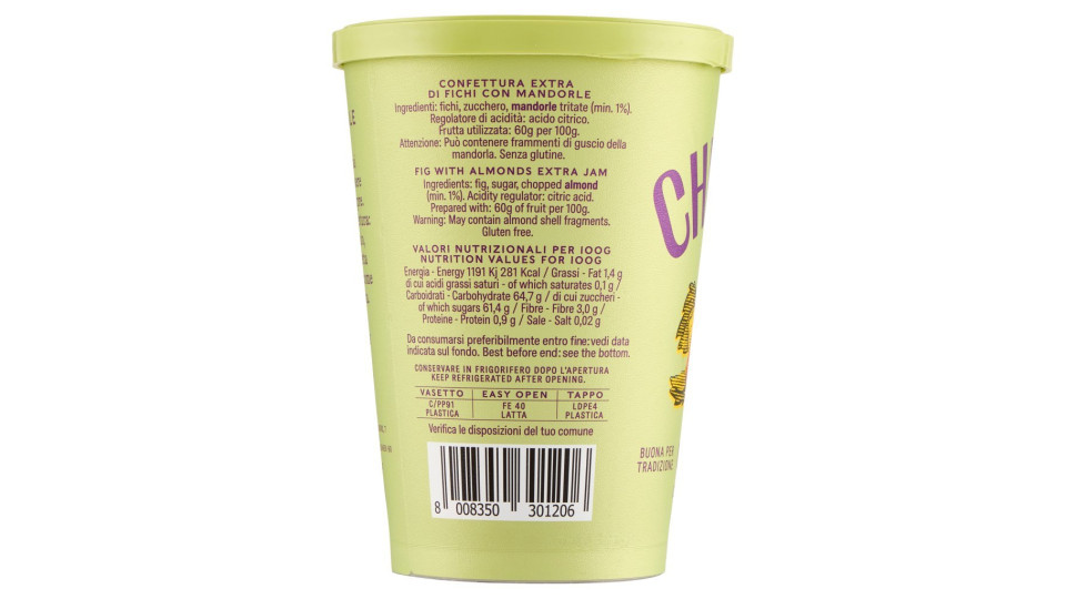 F.lli Chiaverini & C. Confettura extra di fichi con mandole