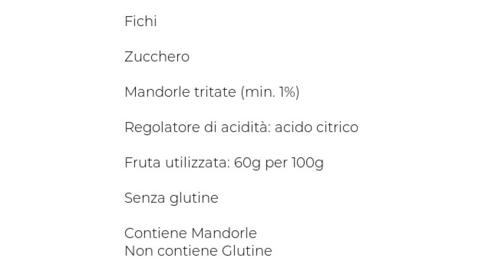 F.lli Chiaverini & C. Confettura extra di fichi con mandole