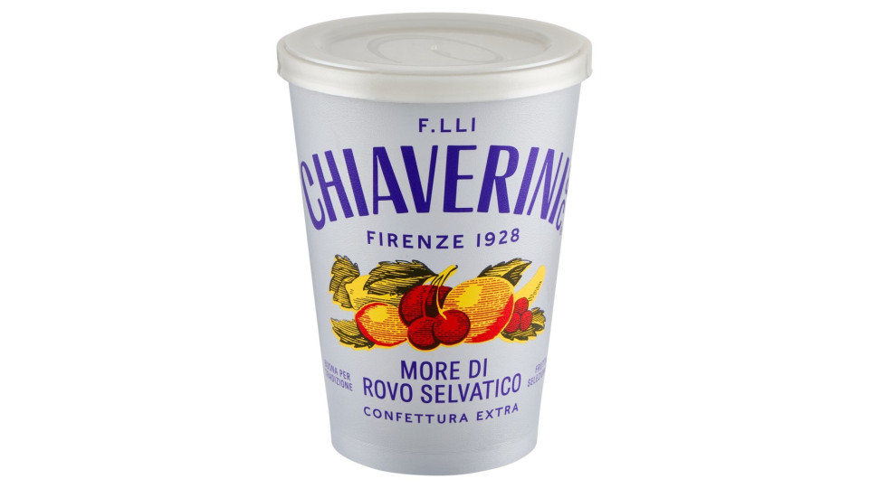 F.lli Chiaverini & C. Confettura extra di more di rovo selvatico