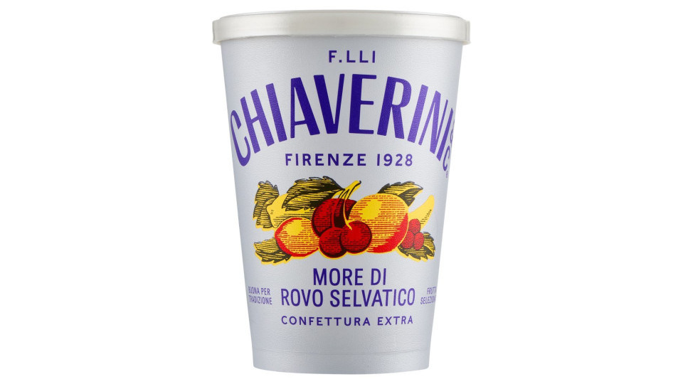 F.lli Chiaverini & C. Confettura extra di more di rovo selvatiche