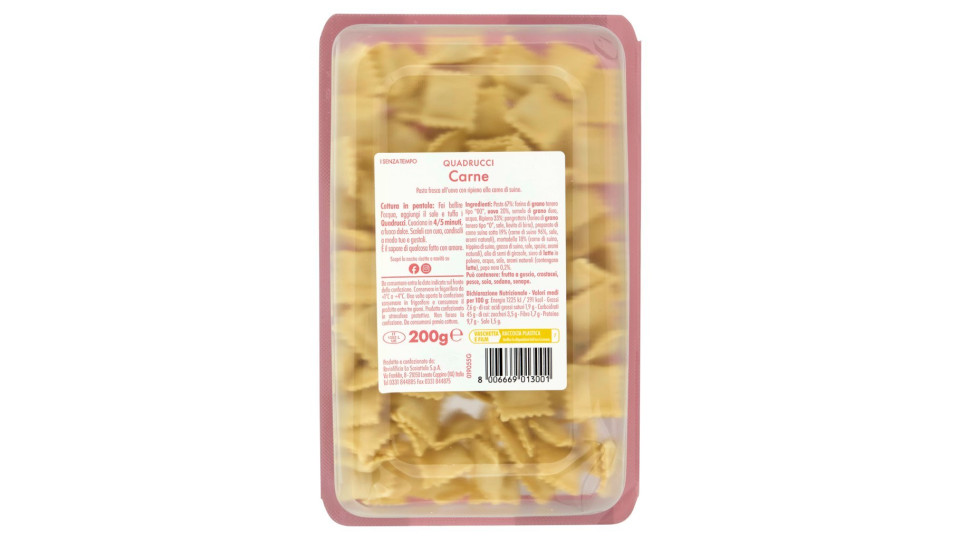Scoiattolo La Classica Quadrucci alla Carne