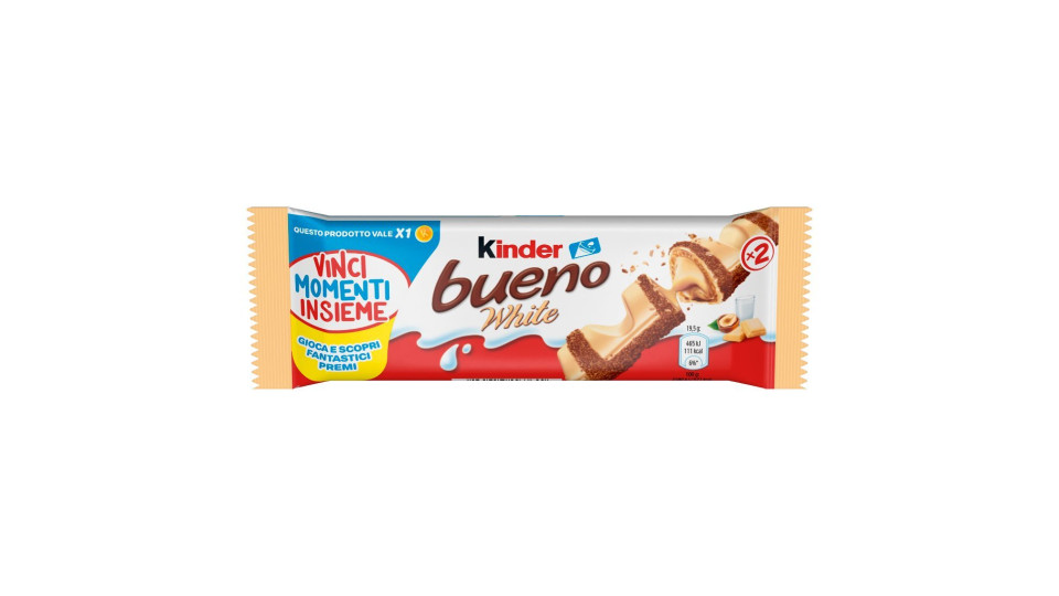 Kinder bueno White