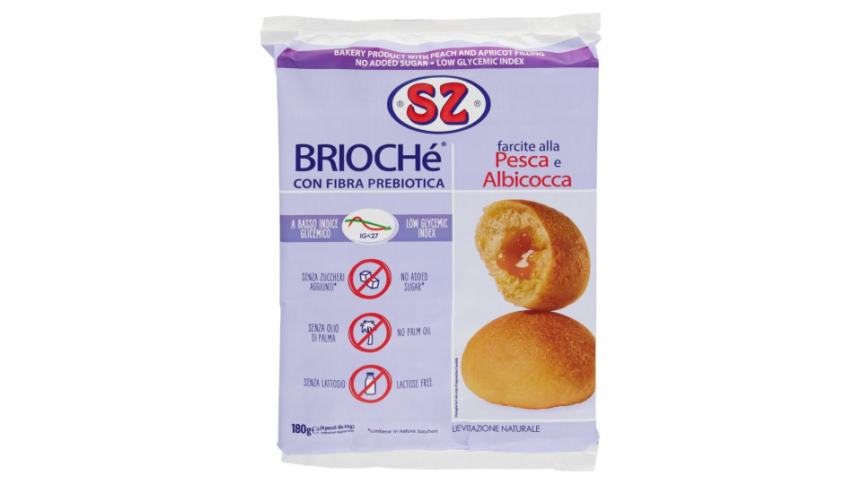 SZ Brioché farcite alla Pesca e Albicocca